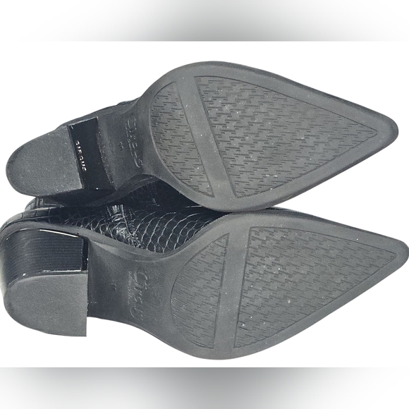 Circus by Sam Edelman Womens Cal Faux Leather Pointed Toe Ankle Boots, Size 10 - Picture 6 of 12